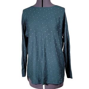 INC Embellished Light Sweater Sz S